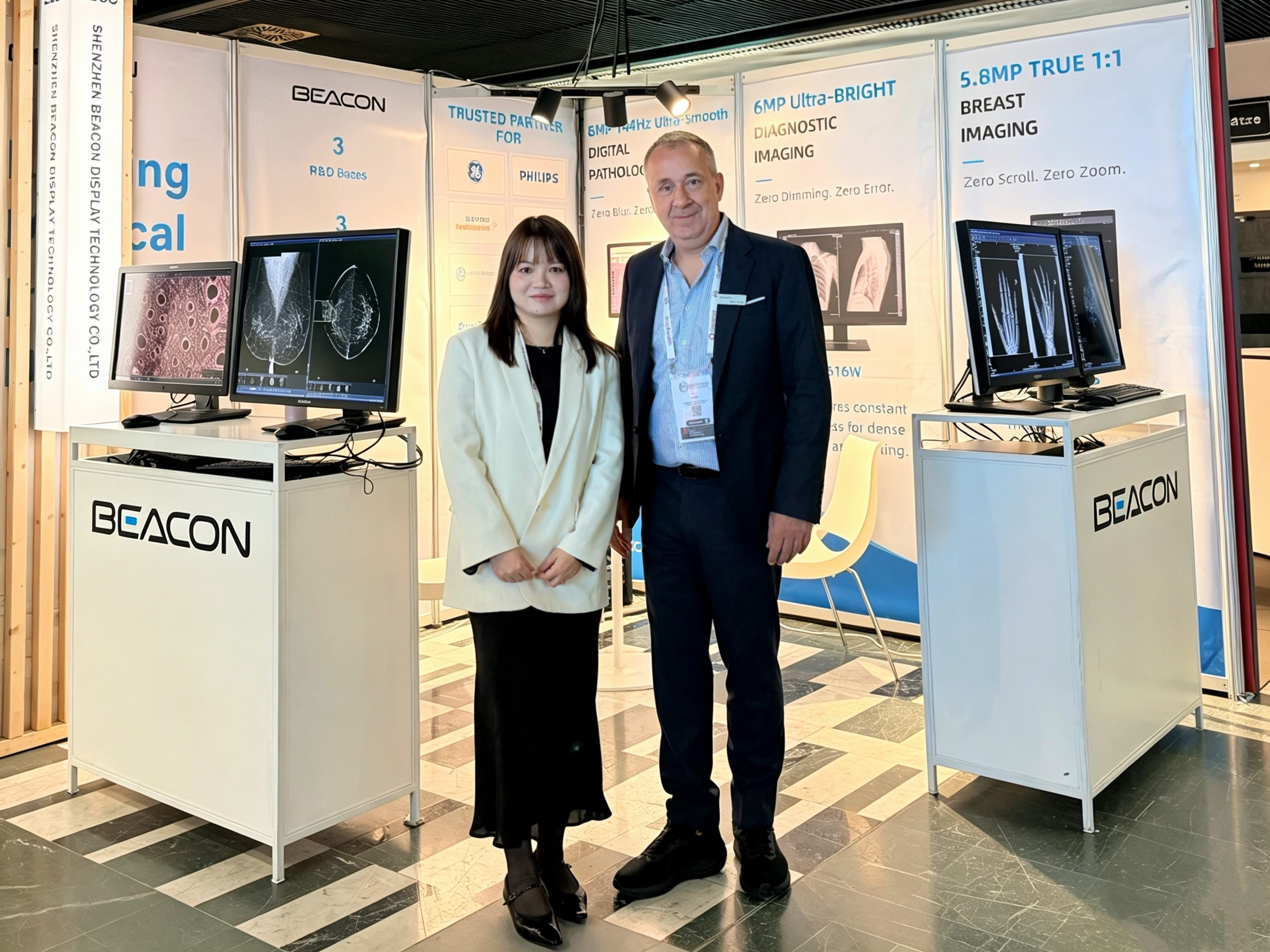 Cultivo Profundo e Progresso Constante: A Beacon Estreia nas Journées Francophones de Radiologie (JFR)